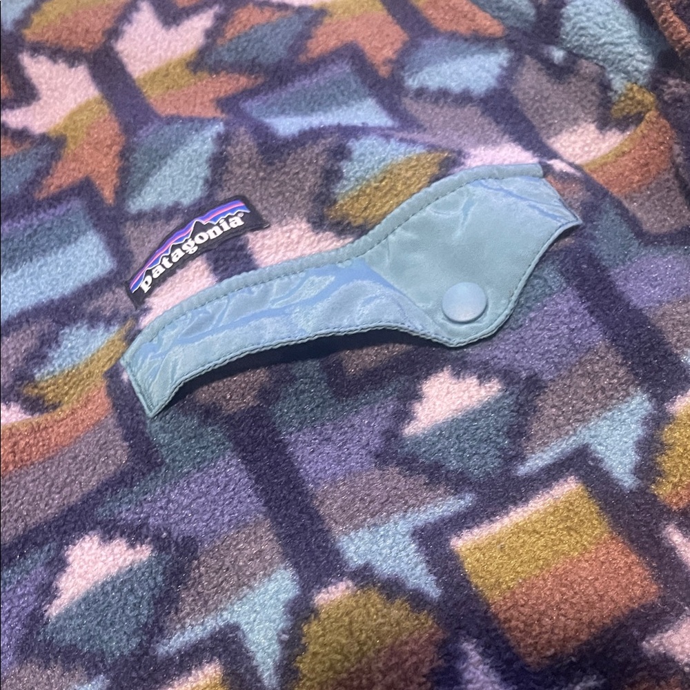 Patagonia Multicolor Geometric Synchilla